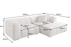 Riess-Ambiente Skandinavisch|Ecksofa ><noscript><img width=