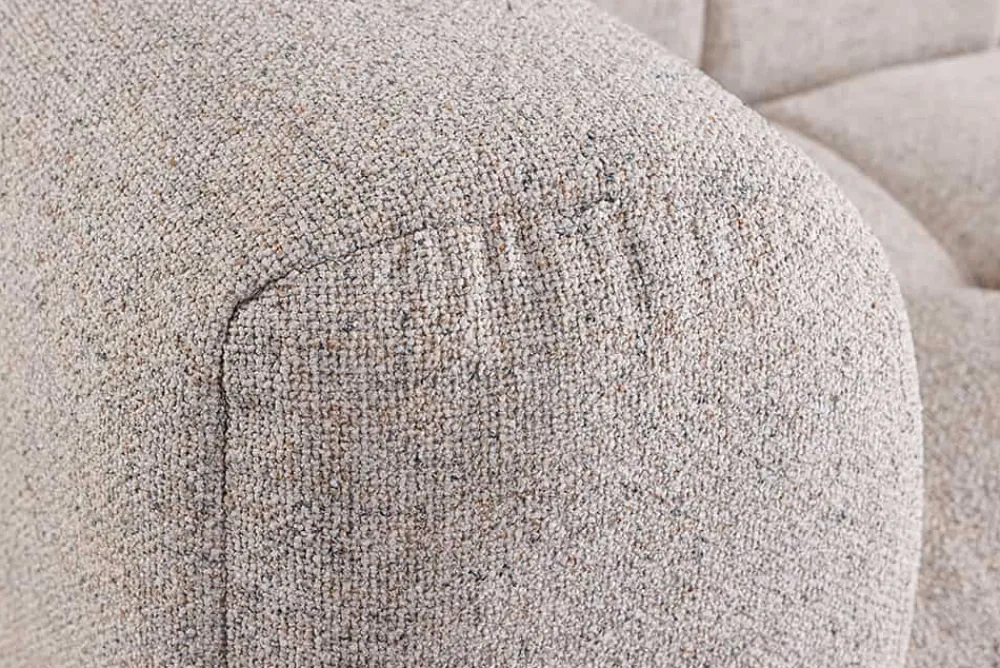 Riess-Ambiente Skandinavisch|Ecksofa > Modernes Ecksofa ZERO GRAVITY 240cm graphit beige Strukturstoff 3-Sitzer Couch