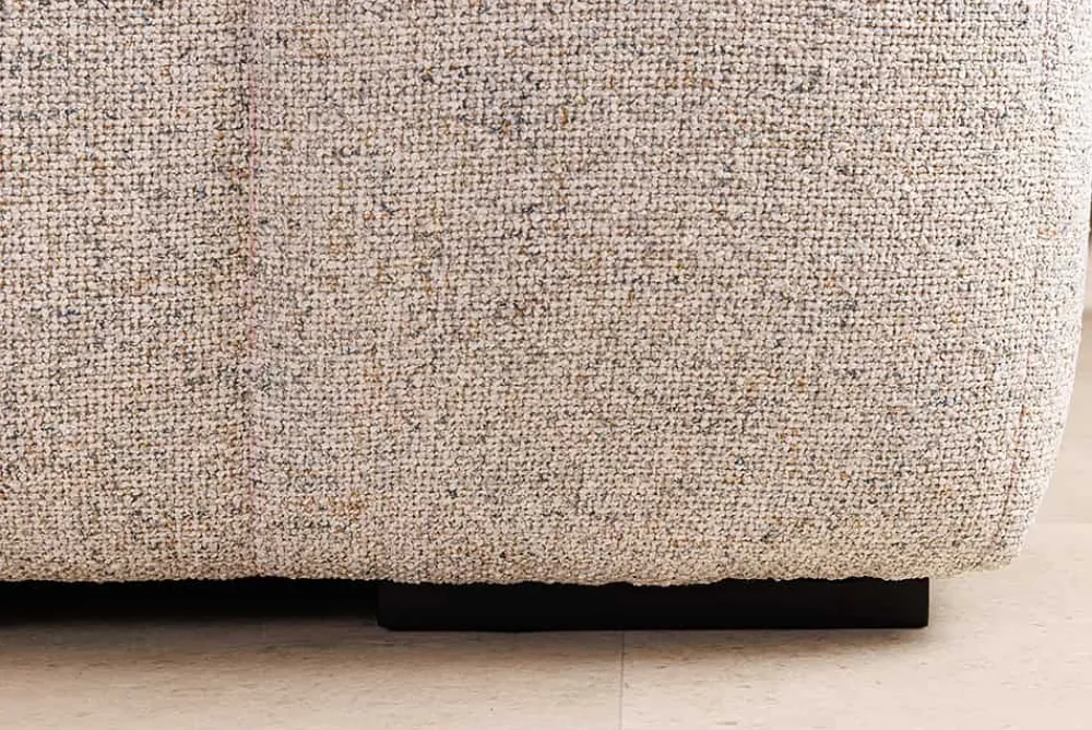 Riess-Ambiente Skandinavisch|Ecksofa > Modernes Ecksofa ZERO GRAVITY 240cm graphit beige Strukturstoff 3-Sitzer Couch