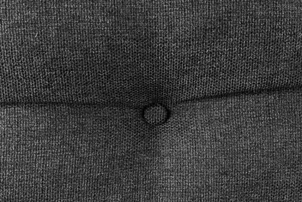 Riess-Ambiente Sitzbänke|Samt Möbel > Moderne Sitzbank BIG GEORGE 160cm anthrazit Samt Strukturstoff Taschenfederkern schwarz