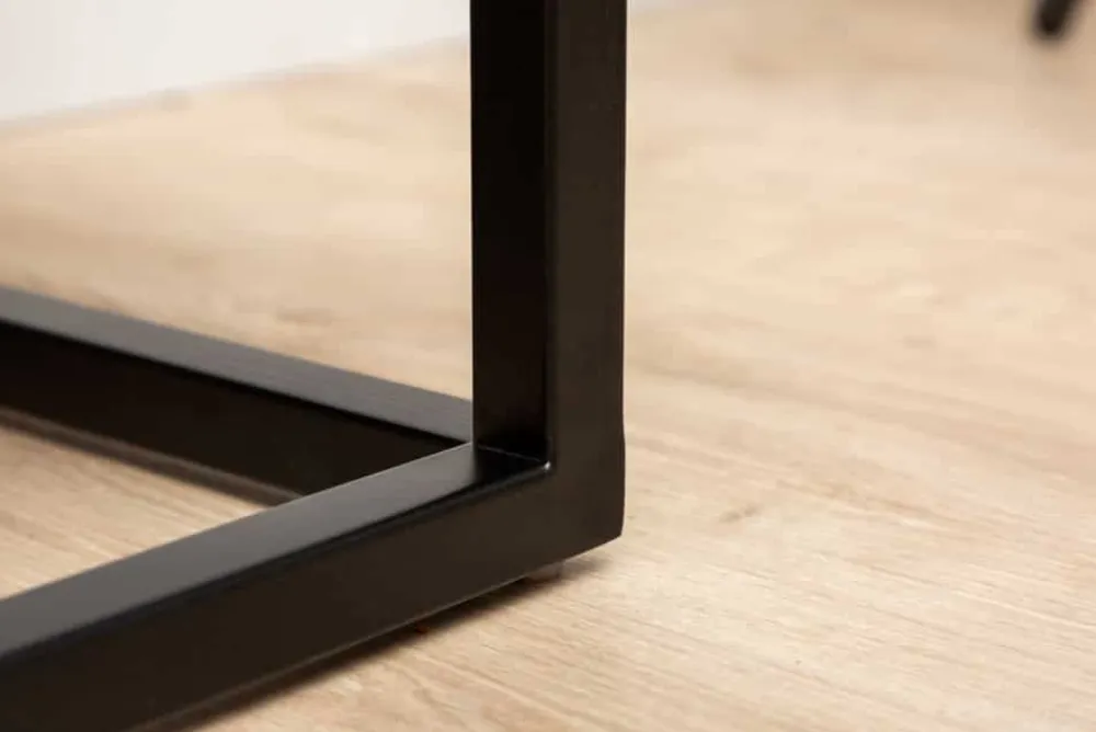 Riess-Ambiente Sitzbänke|Samt Möbel > Moderne Sitzbank PETIT BEAUTÉ 110cm silbergrau Samt schwarzes Gestell