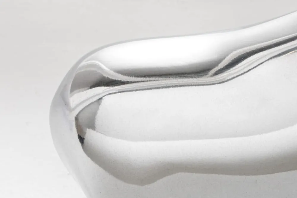Riess-Ambiente Dekoration > Moderne Skulptur BIG BULL silber Aluminium Dekoration Stierfigur Briefbeschwerer