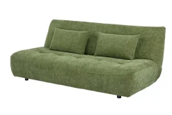 Riess-Ambiente Skandinavisch|3-Sitzer Sofa > Modernes Schlafsofa ELYPSE 200cm grün Chenille 3-Sitzer Couch inkl. Kissen