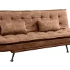 Riess-Ambiente 3-Sitzer Sofa > Modernes Schlafsofa JAZZ 190cm antik braun Microfaser 3-Sitzer Couch