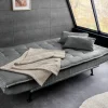 Riess-Ambiente 3-Sitzer Sofa > Modernes Schlafsofa JAZZ 190cm grau Cord 3-Sitzer Couch