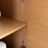 Riess-Ambiente Skandinavisch|Sideboards & Kommoden > Modernes Sideboard OAK GRAIN 160cm natur Eichenholz vier Fächer mit drei Schubladen