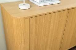Riess-Ambiente Skandinavisch|Sideboards & Kommoden > Modernes Sideboard VALHALLA WOOD 160cm natur Eichenholz Kommode