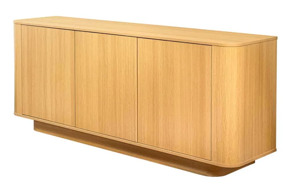 Riess-Ambiente Skandinavisch|Sideboards & Kommoden > Modernes Sideboard VALHALLA WOOD 160cm natur Eichenholz Kommode
