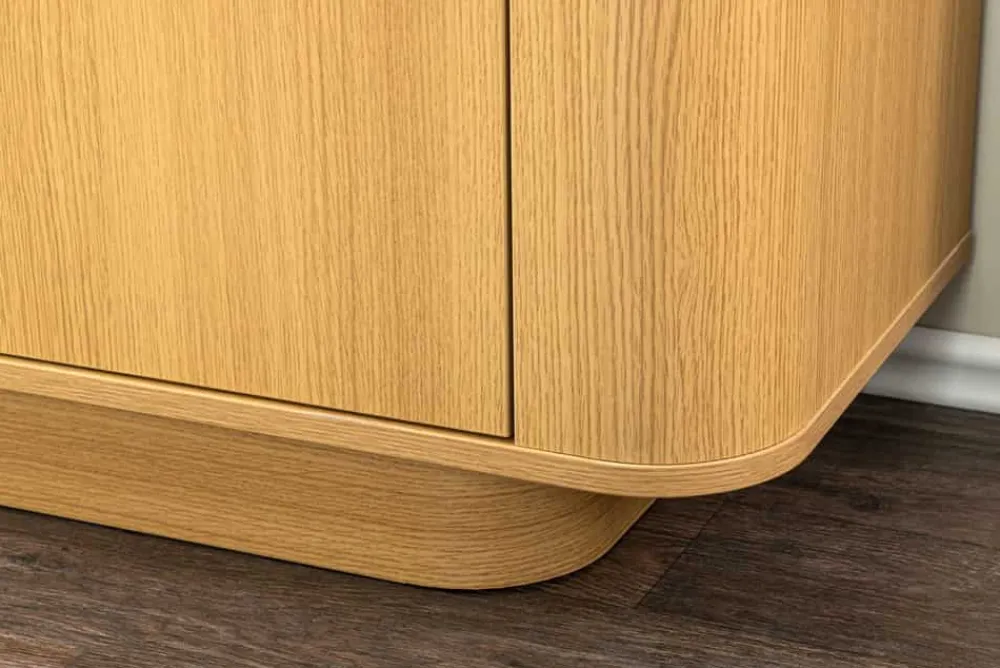 Riess-Ambiente Skandinavisch|Sideboards & Kommoden > Modernes Sideboard VALHALLA WOOD 160cm natur Eichenholz Kommode