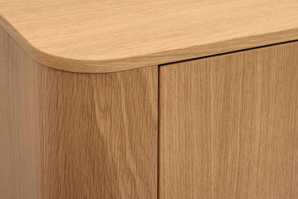 Riess-Ambiente Skandinavisch|Sideboards & Kommoden > Modernes Sideboard VALHALLA WOOD 180cm natur Eichenholz Kommode