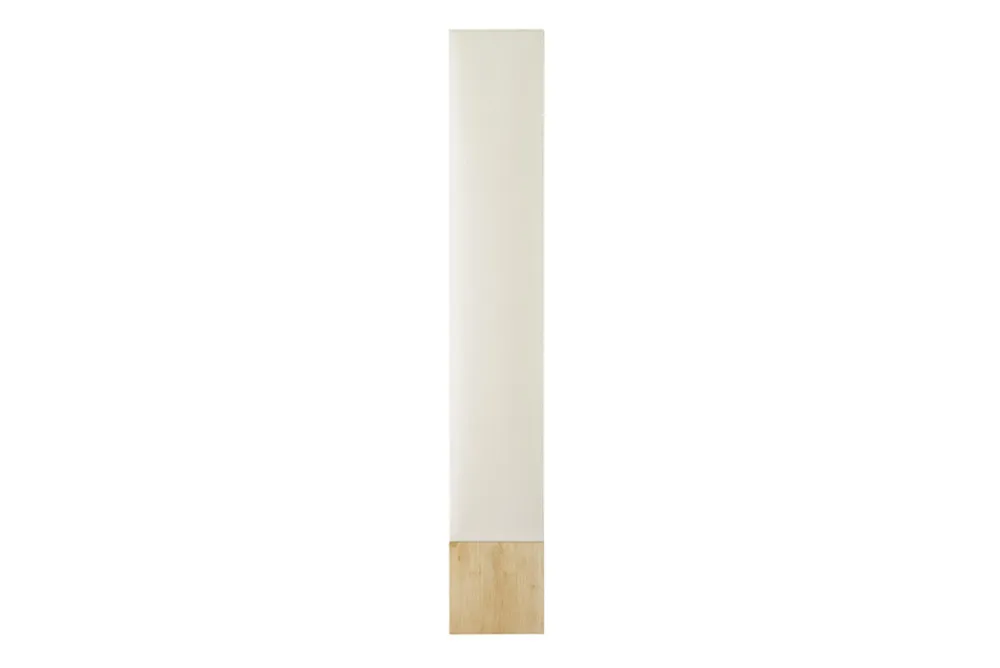 Riess-Ambiente Stehleuchten > Moderne Stehlampe AGAPUNE 120cm weiß hellbraun Bambusfuß Stoffschirm
