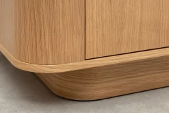 Riess-Ambiente Skandinavisch|Tv- & Lowboards > Modernes TV-Board VALHALLA WOOD 180cm natur Eichenholz Lowboard mit Stauraum