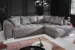 Riess-Ambiente Samt Möbel|Xxl Sofa ><noscript><img width=