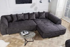 Riess-Ambiente Samt Möbel|Xxl Sofa ><noscript><img width=