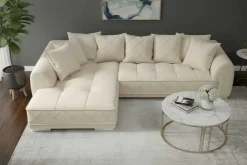 Riess-Ambiente Samt Möbel|Xxl Sofa ><noscript><img width=