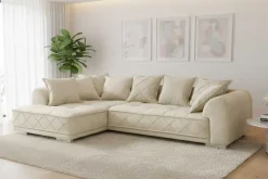 Riess-Ambiente Samt Möbel|Xxl Sofa ><noscript><img width=