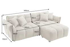 Riess-Ambiente Xxl Sofa ><noscript><img width=