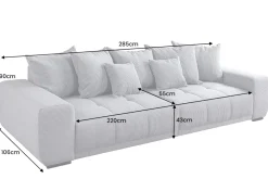 Riess-Ambiente Skandinavisch|Xxl Sofa ><noscript><img width=