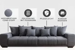 Riess-Ambiente Skandinavisch|Xxl Sofa ><noscript><img width=