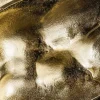 Riess-Ambiente Wanddekoration > Moderne Wanddekoration VARIATION 105cm gold Metall handmade