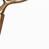Riess-Ambiente Dekoration > Moderne Wanddekoration VEADO 100cm gold Hirschgeweih