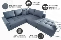 Riess-Ambiente Ecksofa ><noscript><img width=