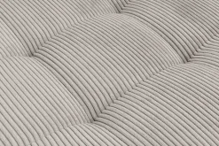 Riess-Ambiente Xxl Sofa > Moderne XXL Wohnlandschaft KENT 305cm greige Cord Bigsofa inkl. Hocker Federkern