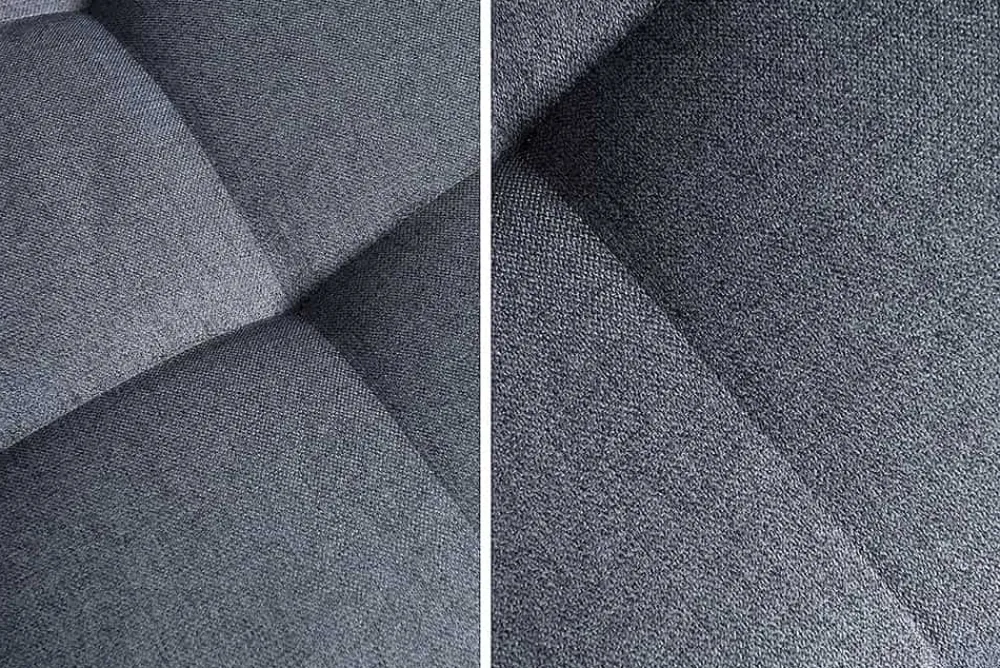 Riess-Ambiente Xxl Sofa|Ecksofa > Moderne XXL Wohnlandschaft KENT 305cm anthrazit Federkern Bigsofa inkl. Hocker