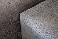 Riess-Ambiente Skandinavisch|Xxl Sofa > Moderne XXL Wohnlandschaft SIGNATUR 370cm grau Chenille Cremona U-Form Sofa inkl. Kissen