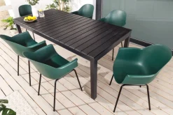 Riess-Ambiente Gartenstühle > Nachhaltiger Design Stuhl UPCYCLING ME grün 75% Ocean Plastik Indoor Outdoor