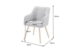 Riess-Ambiente Skandinavisch|Stühle ><noscript><img width=