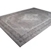 Riess-Ambiente Teppiche > Orientalischer Baumwoll-Teppich PURE UNIQUE XXL 350x240cm antik-hellgrau geometrische Muster