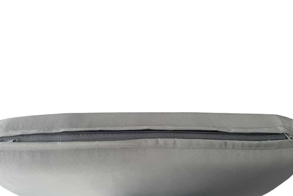 Riess-Ambiente Skandinavisch|Outdoor Kissen > Outdoor Auflage COMFORT LINE 60x192cm anthrazit Polsterkissen für Sonnenliege