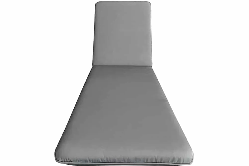 Riess-Ambiente Skandinavisch|Outdoor Kissen > Outdoor Auflage COMFORT LINE 60x192cm anthrazit Polsterkissen für Sonnenliege