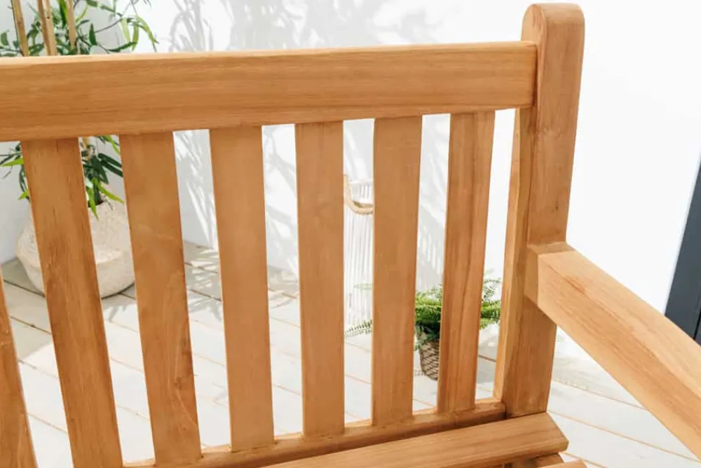 Riess-Ambiente Mehr...|Massivholz Gartenmöbel > Outdoor Gartenbank EMPIRE TEAK 120cm natur Massivholz