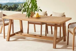 Riess-Ambiente Mehr...|Massivholz Gartenmöbel > Outdoor Garten-Esstisch BALI 210cm natur Akazienholz wetterfest