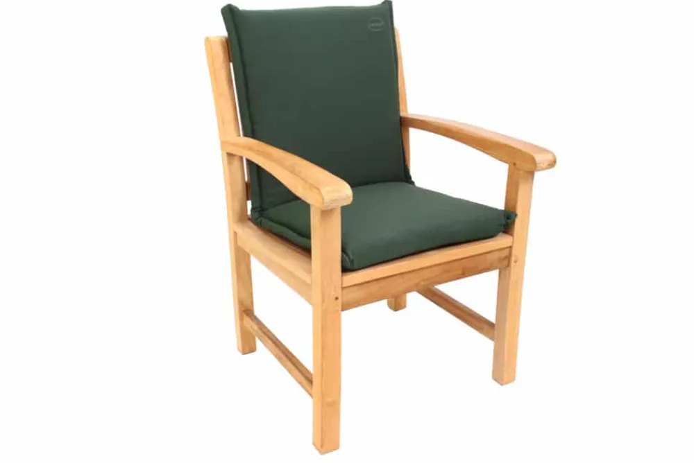 Riess-Ambiente Outdoor Kissen > Outdoor Kissen ROG 46x97cm grün Sitzkissen Polster-Auflage für Niedriglehner