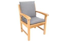 Riess-Ambiente Outdoor Kissen > Outdoor Kissen ROG 46x97cm taupe Sitzkissen Polster-Auflage für Niedriglehner