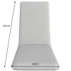 Riess-Ambiente Skandinavisch|Outdoor Kissen > Outdoor Sitzkissen COMFORT LINE 50x122cm beige für Hochlehner-Stuhl Polsterauflage