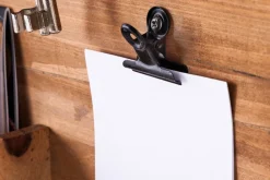 Riess-Ambiente Mehr...|Wandregale > Praktisches Wandboard HERITAGE 80cm natur Pinie 6 Haken Kreidetafel Schlüsselbrett