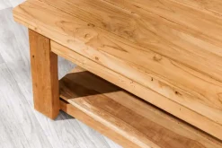 Riess-Ambiente Mehr...|Couchtische > Quadratischer Couchtisch JAVA 70cm natur recyceltes Teakholz mit Ablagefach