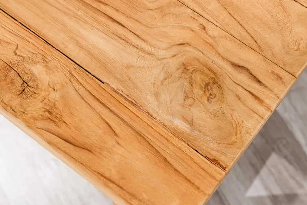 Riess-Ambiente Mehr...|Couchtische > Quadratischer Couchtisch JAVA 70cm natur recyceltes Teakholz mit Ablagefach