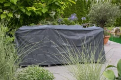 Riess-Ambiente Sitzgruppen|Schutzhauben > Quadratische Schutzhaube PRESTIGE PROTECT 180cm anthrazit Sitzgruppe wetterfest