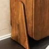 Riess-Ambiente Mehr...|Tv- & Lowboards > Quadratisches Lowboard BRASIL 75cm braun Mango Massivholz zwei Fächer Schrank