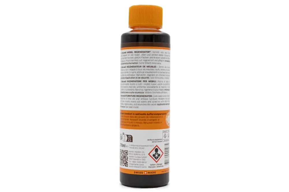 Riess-Ambiente Pflegeprodukte > Renuwell MÖBEL REGENERATOR 270ml Pflegemittel für Tische Schränke Stühle Holzpflege