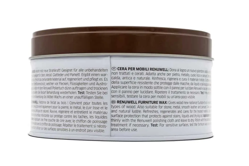 Riess-Ambiente Pflegeprodukte > Renuwell MÖBEL WACHS 500ml Pflegemittel für Tische Schränke Stühle Holzpflege