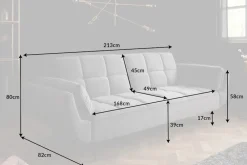Riess-Ambiente Samt Möbel|Retro Möbel ><noscript><img width=