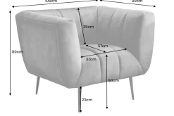 Riess-Ambiente Sessel|Retro Möbel ><noscript><img width=