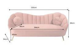 Riess-Ambiente Samt Möbel|Retro Möbel ><noscript><img width=