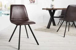 Riess-Ambiente Retro Möbel|Industrial Loft > Retro Stuhl AMSTERDAM CHAIR antik braun Designklassiker